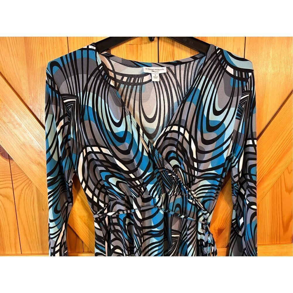 LIZ LANGE Maternity Dress By Target Size S 3/4 Sleeve (4265) - Picture 4 of 7